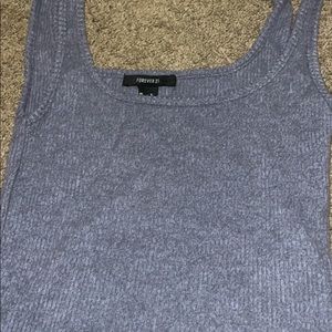 Forever 21 blue comfy tank size small